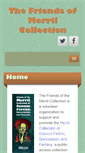 Mobile Screenshot of friendsofmerril.org